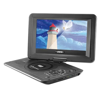 Powstro 13.9 inch 110-240V TV HD DVD Player Portabil 800*480 Rezolutie 16:9 Ecran LCD pentru UE Plug DVD Playere 2018