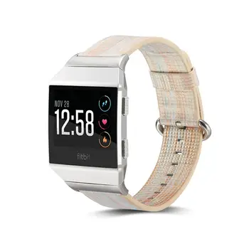 Noi Fitbit ionic curea Apple watch universal din Piele Bratara bratara curcubeu 2345 Iwatch Fitbit ionic din piele pictat curea 4091