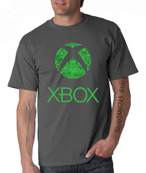 Negru Microsoft Xbox 360 Logo-Ul T Shirt Tee T Shirt Mens