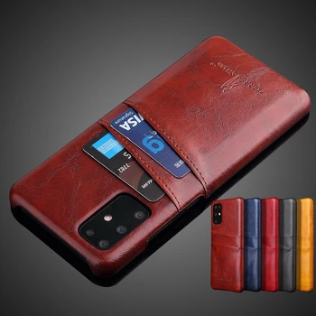 Moda S20 Afaceri din piele de caz Pentru Samsung Galaxy S20 Plus S 20 Ultra piele PU toc cartelei capacul din spate coajă de Telefon