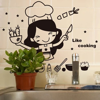Desene Animate Găti Autocolante De Perete Comutator De Lumină Autocolant Bucătărie Ușa Dulapului De Perete Decal Perete Amovibil Murală Living Decor Casa