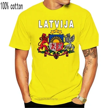 Limba letonă Naționale de T-shirt - Stema pentru Letonia