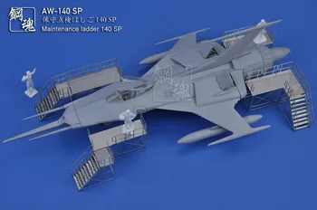 Refit Accesoriu stație de Reparații+Întreținere scara de Metal Gravura Foaie se Potrivesc Pentru Gundam Scene AW-140/AW-140SP Modelare Kit de Upgrade 4168