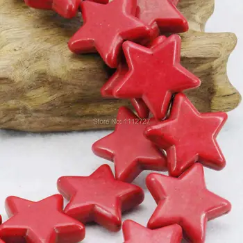 Accesorii Red Star Turcia Margele Vrac produse Semi-Finite Pietre DIY Howlite Calcedonie 15inch Cadouri Femei Fete 20mm Cadouri Bijuterii