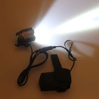 Rezistent la apa 2000 de Lumeni XML T6 LED-uri Waterpoof Biciclete Faruri Lampa Pentru Ciclism Biciclete Biciclete Biciclete Față de Lumină lanterna Lanterna