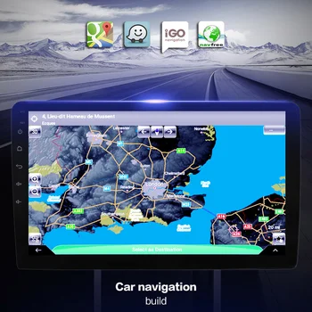 GPS, Autoradio IPS Touchscreen Radio Auto Audio 9 inch Android 10 pentru Peugeot 206 2000-2016