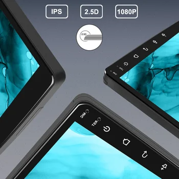 GPS, Autoradio IPS Touchscreen Radio Auto Audio 9 inch Android 10 pentru Peugeot 206 2000-2016