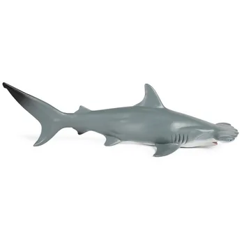 29*11.5*8.5 CM Copii simulare statică gol Rechin Model animal marin model de jucărie din plastic ornament rechin rechin ciocan 4460