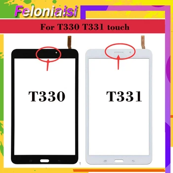 Pentru Samsung Galaxy Tab 4 8.0 SM-T331 T331 LTE T335 Wifi SM-T330 T330 Ecran Tactil Digitizer Geam Frontal Senzor Panou Tactil 44929