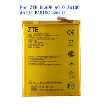De înaltă calitate 4000mAh 466380PLV Baterie Pentru ZTE BLADE A610 A610C A610T BA610C BA610T bateria telefonului