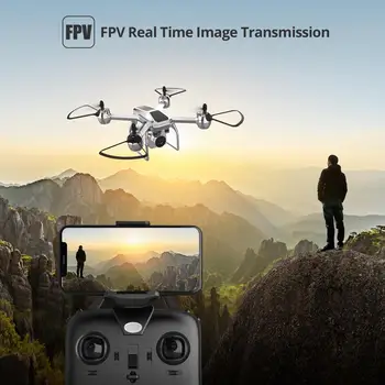 Piatra sfanta HS140 1080P FPV HD Camera Drone Profesional Pliabil fără cap model RC Dron a altitudinii Quadrocopter Quadcopter