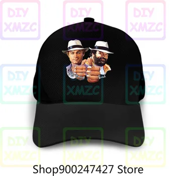 T-Shirt Maglietta Uomo Șapcă De Baseball Donna Bud Spencer Terence Hill Tributo Buggycool Casual Mândrie Unisex Pălării