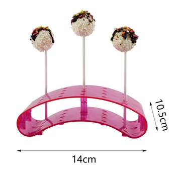 20 de Găuri Suport Tort Pop Lollipop Standuri Tort Display Stand Suport Acadea în Formă de U, Display DIY Bakeware Tort Gadget-uri de Bucătărie