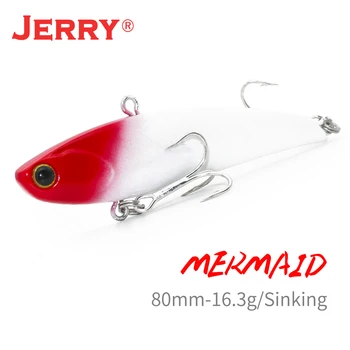 Jerry Sirena Scufundarea Vibrații Greu Nada de Pescuit Bas Artificiale VIB apă Sărată, apă Dulce Momeala Mare Pesca 4648
