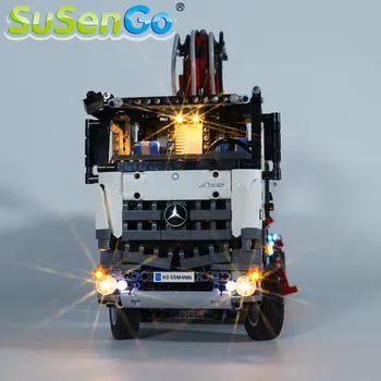 SuSenGo Lumină LED-uri kit Pentru 42043 Technic modificați mb Arocs 3245 , (Modelul Nu este Inclus)