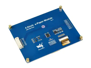 Waveshare 4.2 inch ecran E-Ink alb/negru e-Paper cu SPI interface compatibil pentru Raspberry Pi/Arduino/Nucleo/STM32 3.3 V/5V 4715