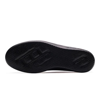 ONEMIX Unisex din Piele Pantofi Casual Barbati Adidasi Mocasini 2019 Clasic Respirabil Ochiuri Tricotate Skateboarding Formatori Pantof de Tenis