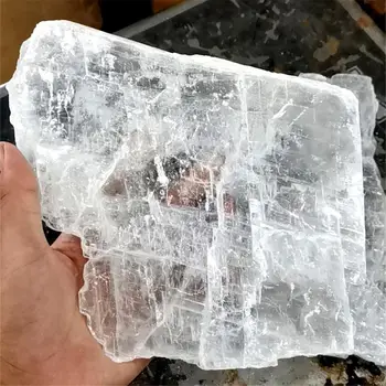 40g-2kgs Naturale de Înaltă calitate cristal de cuarț selenit placa de vindecare reiki decor acasă minerale-specimen de colectare 1 buc