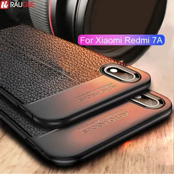 Caz Pentru Xiaomi Redmi 7A Caz de lux Silicon Capacul Barei de protecție din Cauciuc Moale Caz de Telefon Pentru Redmi 7A 7 O Carcasă de Protecție Completă