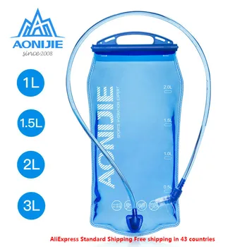 AONIJIE SD51 Rezervor de Apă de Apă de Hidratare vezicii Urinare Ambalaj Sac de Depozitare BPA Free - 1L 1,5 L 2L 3L de Funcționare Hidratare Vesta Rucsac 4789