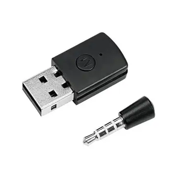 ALLOYSEED 3.5 mm, 4.0 Bluetooth Dongle USB Adaptor Receptor Jocuri JoyStick Instrumente pentru PS4 Controler Gamepad pentru Dual Shock 4 4822