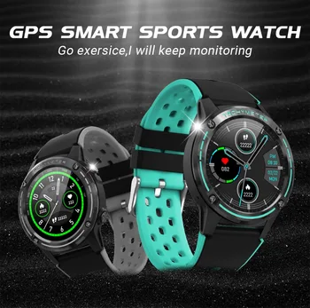 GPS inteligent ceas sport rezistent la apa IP67 monitorizarea ritmului cardiac Bluetooth la telefon 5 sport moduri de Atingere 1.3