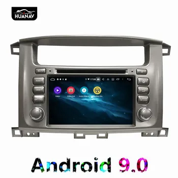 DSP Android 9 Car DVD GPS Navigatie Pentru Toyota Lander Cruiser Lc100 1997-2007 multimedia Auto jucător de Radio unitatea de Cap 64G 486