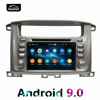 DSP Android 9 Car DVD GPS Navigatie Pentru Toyota Lander Cruiser Lc100 1997-2007 multimedia Auto jucător de Radio unitatea de Cap 64G