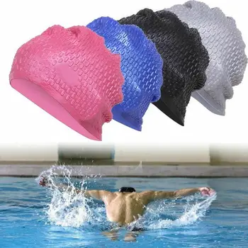 Capace de înot Bărbați și Femei rezistent la apa de Mare Ureche Plug Proteja de Înot pălării Silicon Capac de Înot de Înot Consumabile