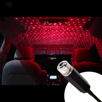 LED-uri Auto USB Atmosfera Lampa Decor de Lumină Accesorii Pentru Renault Megane 2 3 Duster Logan Clio 4 3 Laguna 2 Sandero Scenic 2