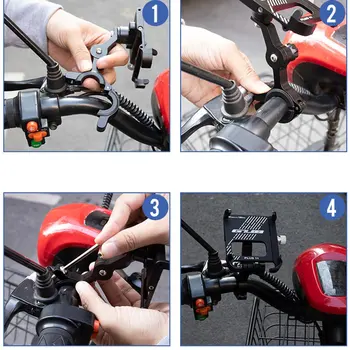 GUB p30 /Plus 11 Bicicleta Aluminiu cu Suport pentru Telefon de Biciclete Telefonul Muntele Fahrrad Handyhalterung ceea ce soporte Movil Bici Ciclu Suport Mobil