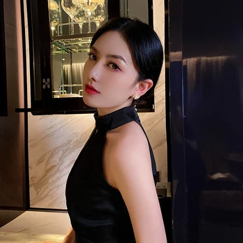 2020-coreean de Vânzare Fierbinte Moda Bijuterii Cupru Rafinat Zircon Incrustate Dintata Daisy Femela Cercei de zi cu Zi All-meci Cercei