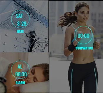 Digital cu Led-uri pentru Femei ceasuri Sport de Moda Alb de silicon, rezistent la apa Lady Ceas fată băiat ceasuri relogio feminino