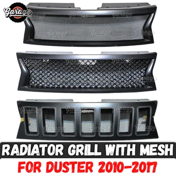 Grila radiatorului cu plasă pentru Renault / Dacia Duster 2010-2017 plastic ABS accesorii de protecție body kit de styling auto tuning