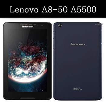 AXD caz Flip pentru Lenovo A8-50 A5500-F H HV 8 inch din piele Coajă de Protecție a Pielii Solidă Acoperire Stand fundas capa pentru A850 3G Wifi