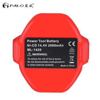Instrumente baterie 14,4 V 2000mAh Ni-CD batería recargable baterie para pentru Makita ML 33PA14 1420, 1422, 1433, 1434 1435F JR140D