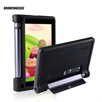 Viguros Caz pentru Lenovo Yoga Tab 3 8 HD Silicon Moale Capacul YT3-850M/F/N rezistent la Șocuri Rezistent Tableta Mâneci 5239