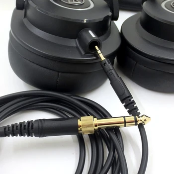Cablu căști pentru ATH-M50X M40X M60X M70X Căști o Înlocuire Cablu de Linie