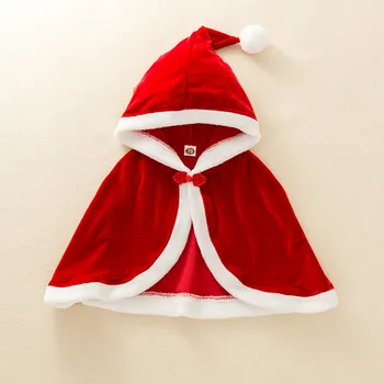 Crăciun pentru copii costum copil nou-născut de Crăciun costum scrisoare de top + pantaloni + manta manta costum de haine детская одежда 40*