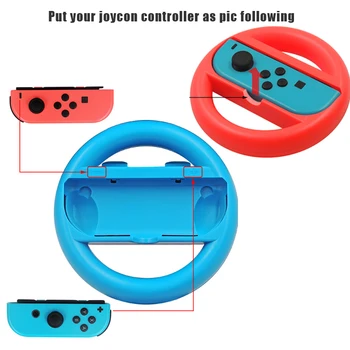 O Pereche Pentru Nintendo Comutator Mâner Joc Volan NS Mic Mâner Universal Direcția Control Panel Accesorii 2020 mai Noi