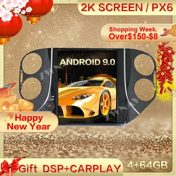 DSP Carplay Tesla ecran Android 9.0 Auto Multimedia Player Pentru VOLKSWAGEN Tiguan 2010 2011-2016 Radio Auto stereo IPS unitatea de cap