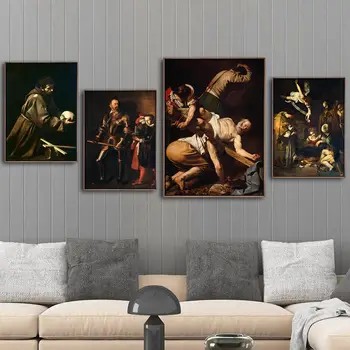 Acasă Decor Panza de Arta de Imprimare Imagini de Perete Poster de Imprimare Panza Picturi Italian Michelangelo Merisi da Caravaggio 3
