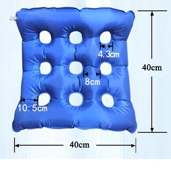 Gonflabile Anti Presiune Dureri Preveni Hemoroizi Scaunului Suport Pentru Pad, Cu Acces Gratuit La Pompa Respirabil, Bretele Pad