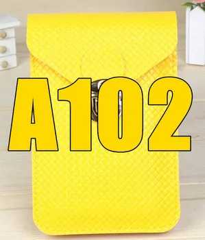 2018.7 T3 galben BA102 Nou stil de vară de moda pentru femei mini-geantă de mână oblic sac de telefon zero pungă saci BA102