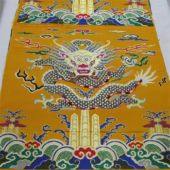 CF83 Dragon Țesături Brodate Pentru Chineză Rochie de Mireasa Tesatura Jacquard Stil Chinezesc Cadou Pachet Decor Tesatura Mozaic 5468
