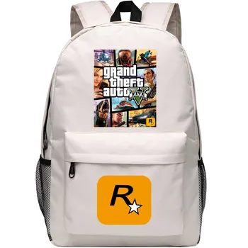 Grand Theft Auto Rucsac Pentru Baieti GTA Panza Geantă de Umăr de Călătorie Sac de Școală Pentru Adolescenti Casual Geanta de Laptop Mochila Escolar