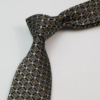 Noi 8CM Mens Leagă Cravata Carouri paisley Cravate Pentru Barbati Homme Cravate Gravata Corbatas Rochie Formale Pentru Mire Nunta Petrecere