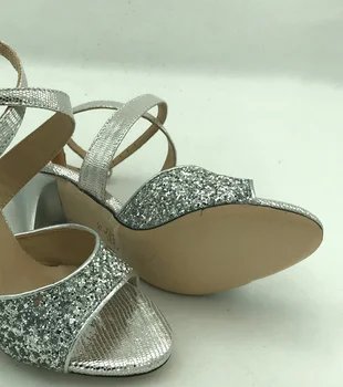 Confortabil și Fashional Argentina Tango Pantofi de Dans de Petrecere, Pantofi Nunta, Pantofi de piele talpa T6290B-SSG