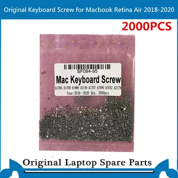 2000PCS Tastatura Originale Șurub pentru Macbook Pro Retina A1706 A1708 A1932 A2141 A1990 A1989 Tastatura Șurub 2018-2020