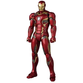 Mafex 022 Filmul Avengers Ironman Mark45 Fier om de Acțiune Figura Jucarii
